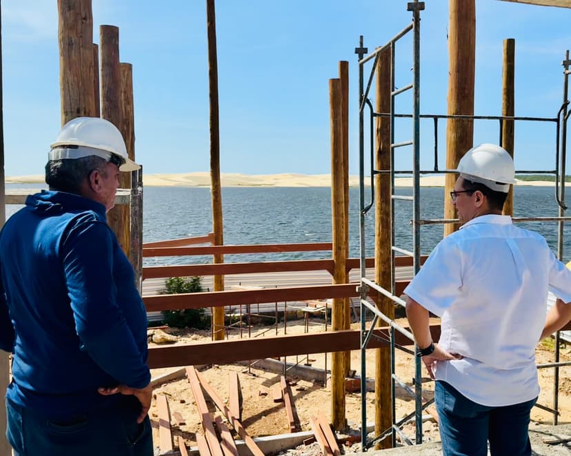 obra-de-revitalizacao-da-lagoa-do-portinho-segue-avancando