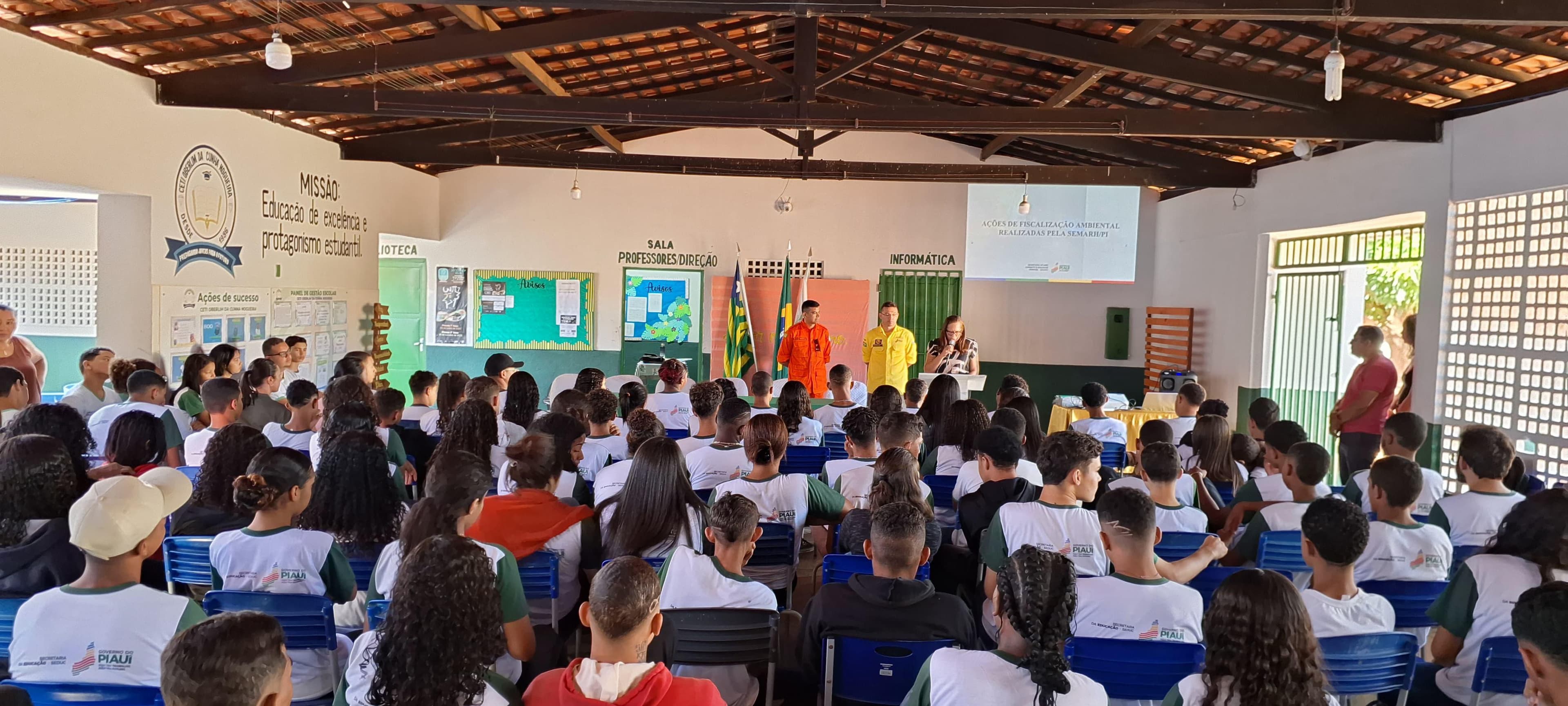 Palestra no município de Cristalândia