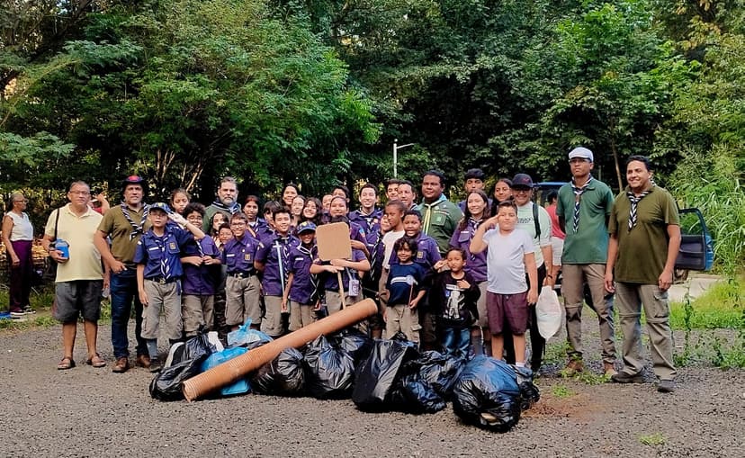 escoteiros-realizam-passeio-educativo-e-recolhem-lixo-na-floresta-fossil-em-teresina