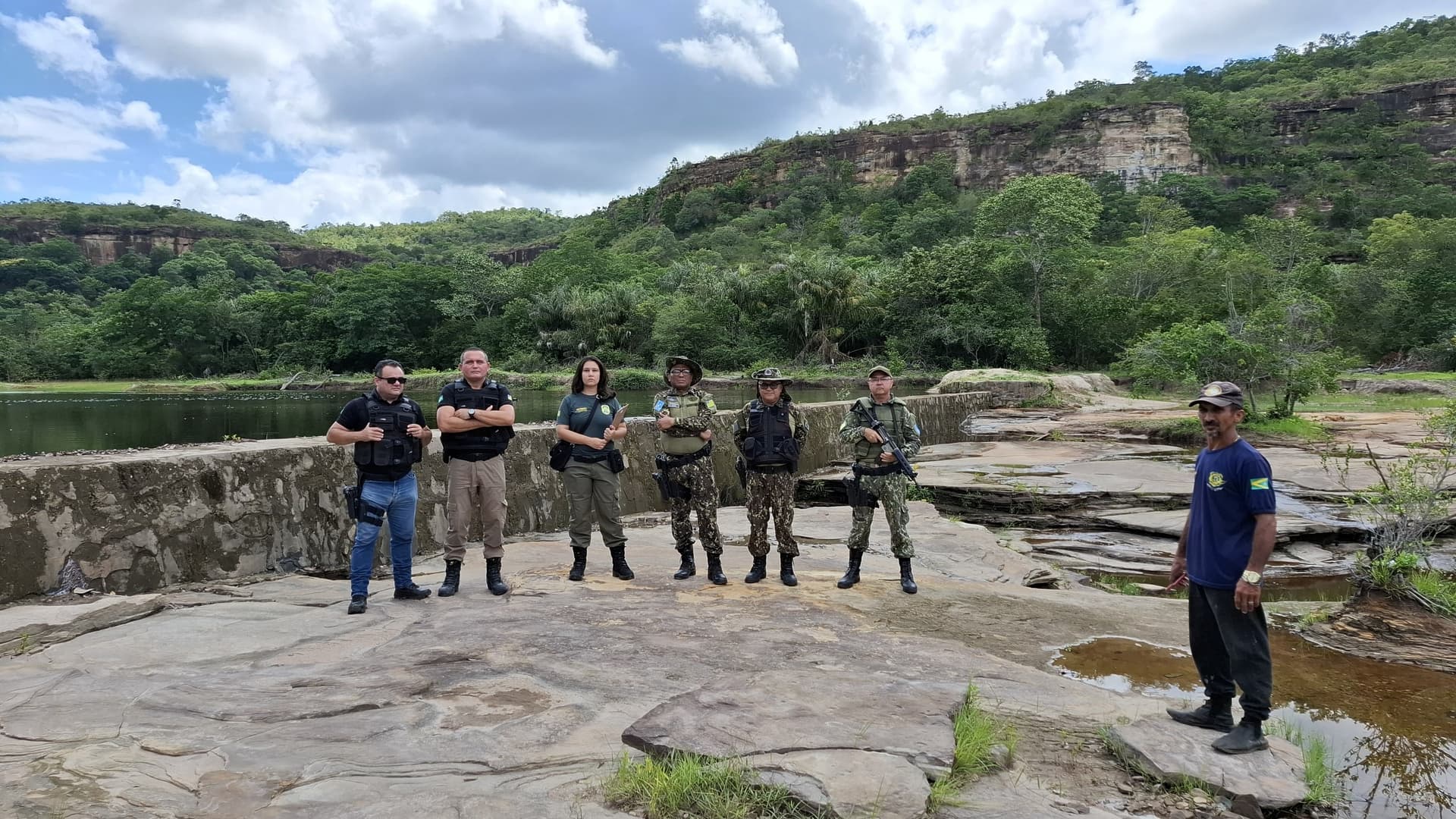 Denúncia de crime ambiental em unidade de conservação mobiliza fiscalização e polícia ambiental
