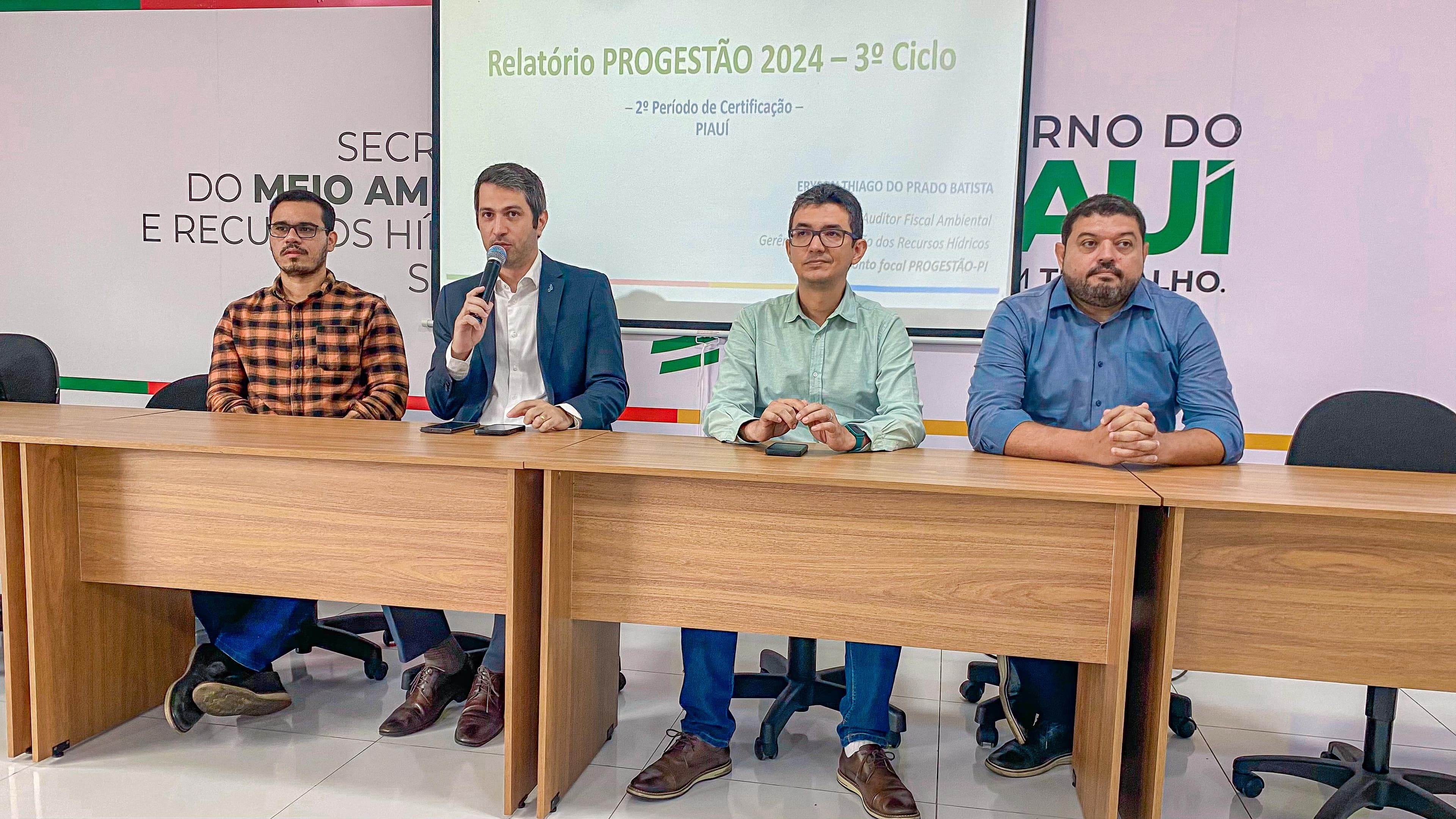 Para o secretário Feliphe Araújo, a atuação integrada do conselho fortalece a governança hídrica no estado.