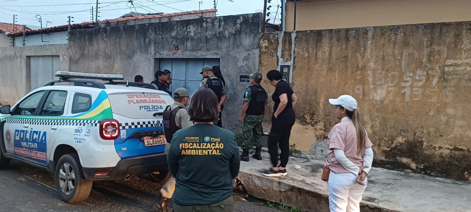 Auditores da Semarh atuaram verificando a situação ambiental dos locais denunciados.