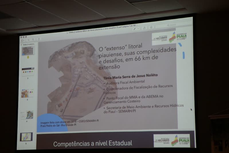 Auditora falou sobre os desafios enfrentados no litoral piauiense.