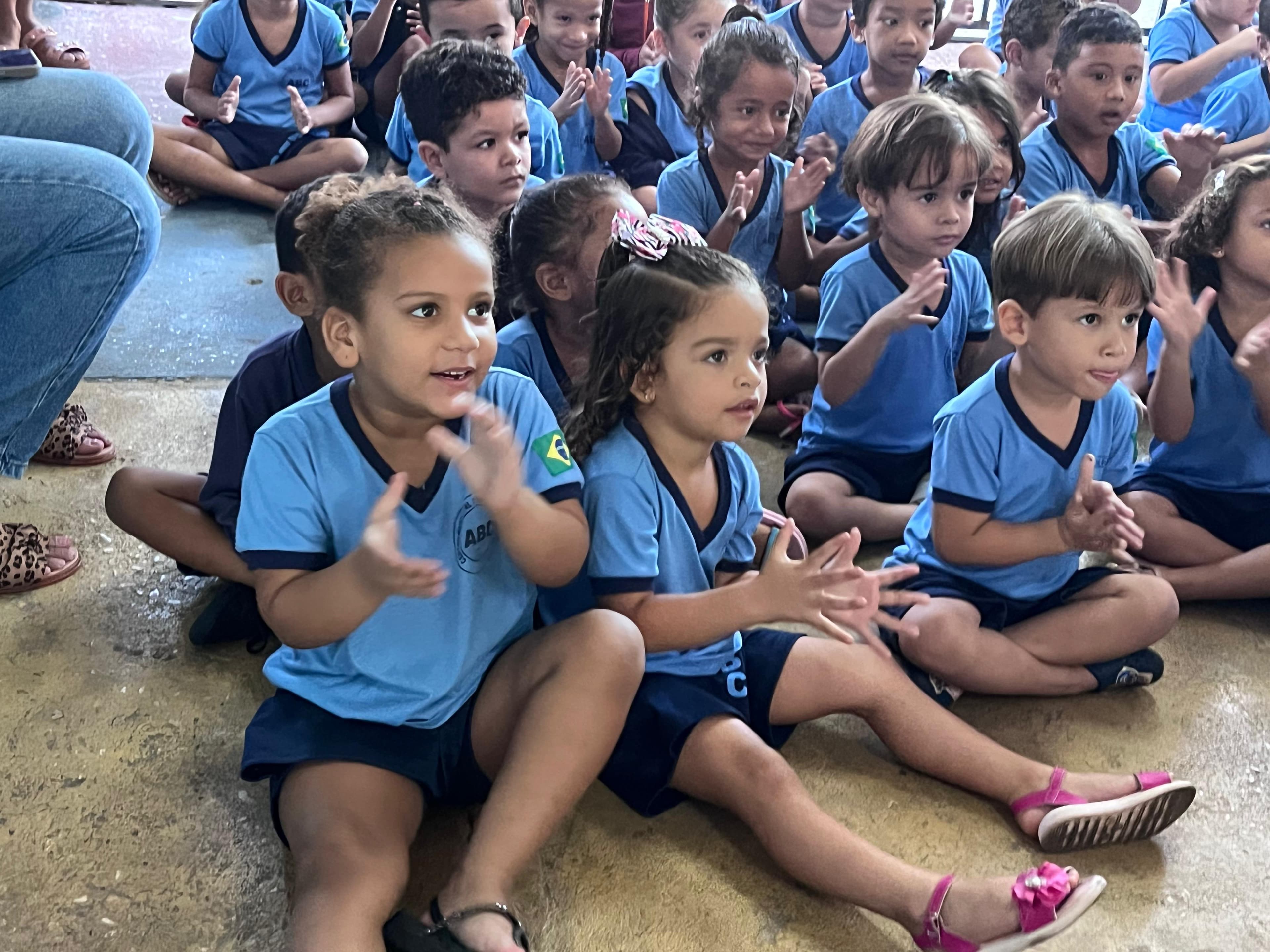Alunos do CMEI ABC